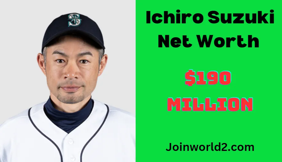 Ichiro Suzuki Net Worth and Earning In 2024