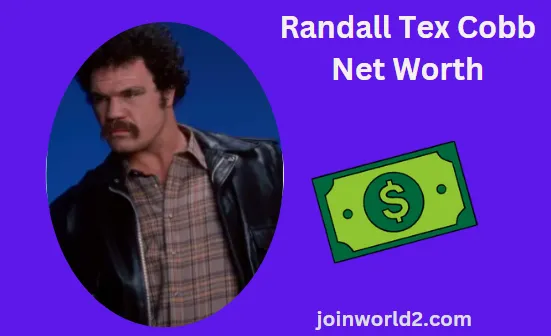 Randall Tex Cobb Net Worth